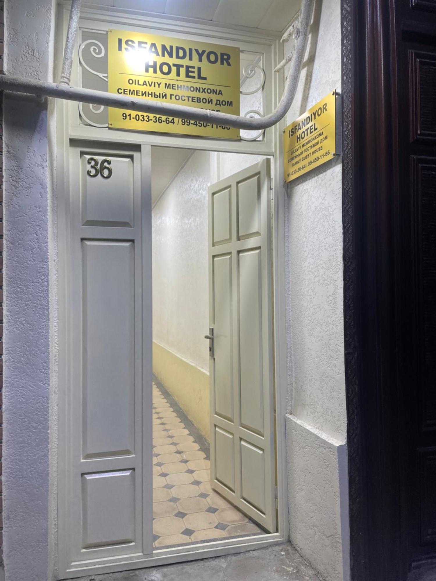 Isfandiyor Hotel Samarcanda Exterior foto